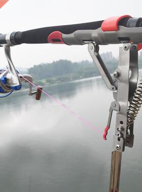 Automatic Double Spring Angle Fishing Pole Foldable Anti-Rus