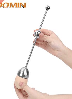 HOOMIN Boiled Egg per Shell  Cutter Kitchen Gadgets