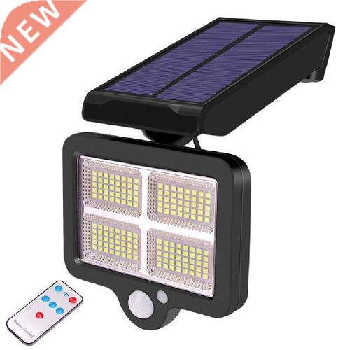 Solar Light 120 LED Waterproof 2400mAh Rotatable Remote