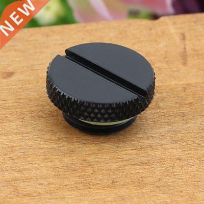 1Pcs Black G1/4 Thread Low Profile Plug for PC Water Cooling