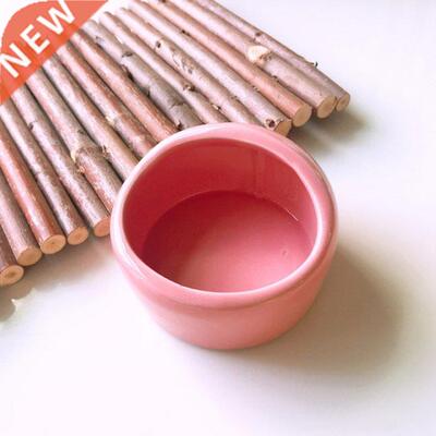 Ceramic Chew-Resistant Hamster Food Bowl Water Dish for Hedg