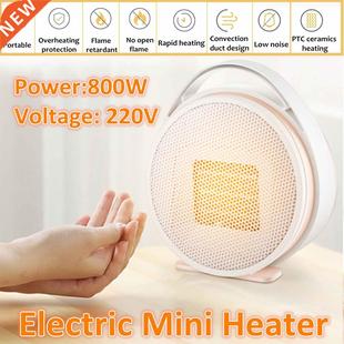 800W Portable Space Heater for Home Indoor Quiet PTC