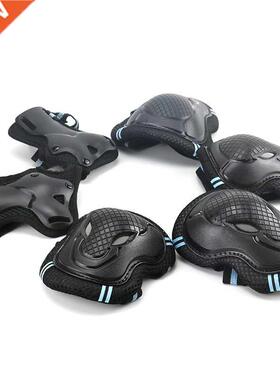 6pcs/set Skating Protective Gear Set Elbow pads Bicycle Skat