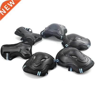 6pcs/set Skating Protective Gear Set Elbow pads Bicycle Skat