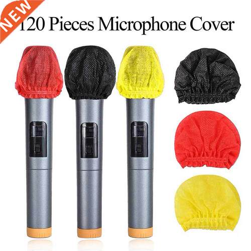 120pcs/Set Non-Woven Disposable Microphone Hygiene Covers Od