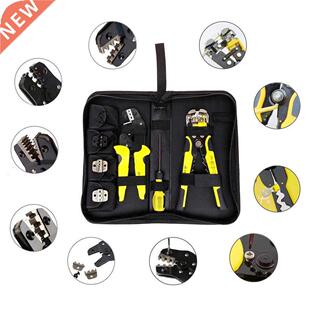 Wire Crimpers Ratcheting Terminal Crimping Pliers Stripper T