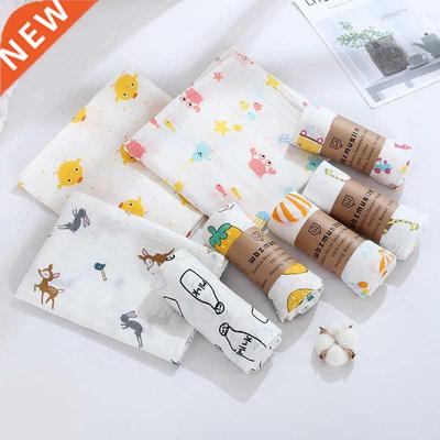 Baby Muslin Swaddle Blanket Newborn Infant Towel Swaddle Wra
