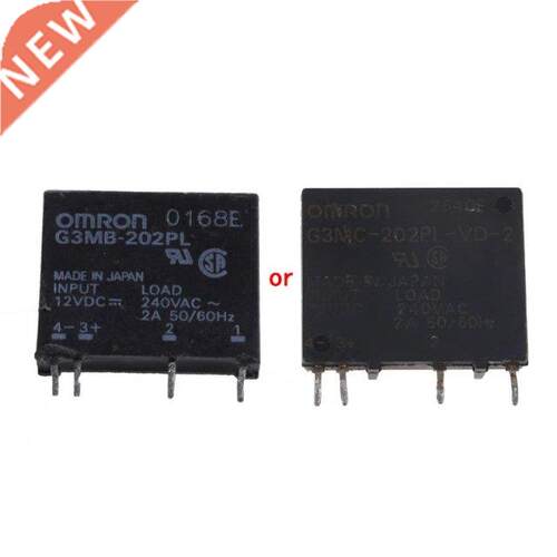 New Solid State Relay G3MB-202PL DC-AC PCB SSR In 12V DC Out