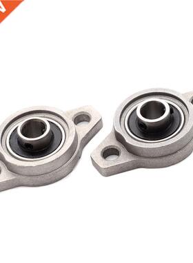 2pcs 10mm Bore Diameter Pillow Block Bearing Zinc KFL000 Fla