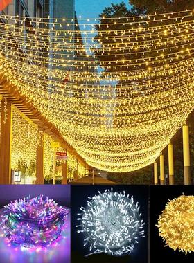 Fairy Lights 10M-100M Led String Garland Christmas Light Wat