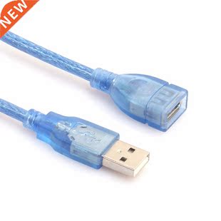 30cm USB 2.0 Extension Cable Blue Male To Female USB Extensi