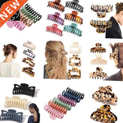 hair accessories clips hairclips Claw Color Barrette Fashion