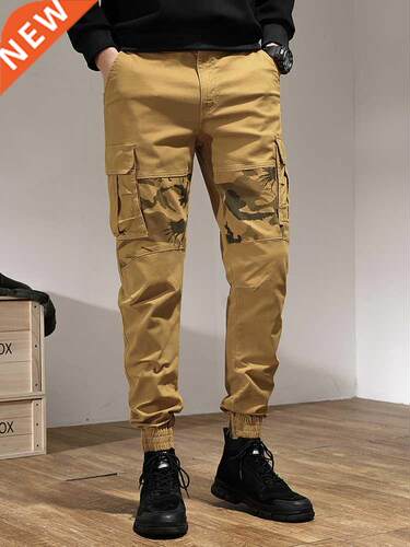 2022 New Spring Summer Multi-Pockets Military Cargo Pants Me