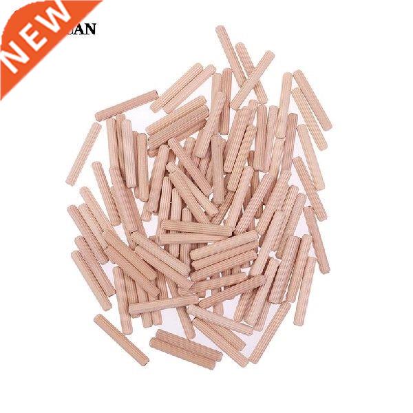 100Pcs Woodworking Doweling Jig Kit Round Grooved Fluted