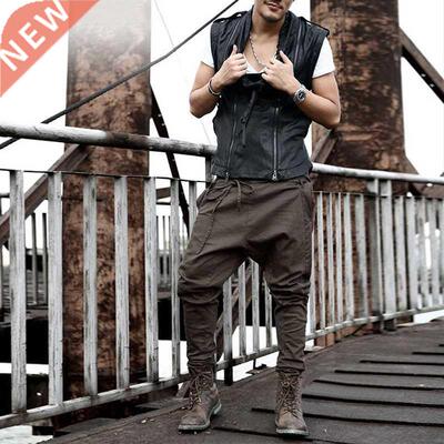 Casual Men Harem Pants Autumn Spring Loose Casual Pants Trou