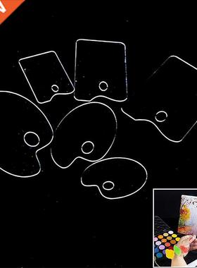 Clear Acrylic Artist Paint Mixing Palette Makes Cleanup Wate