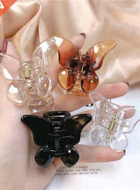 Mini Butterfly Hair Claws Acrylic Sweet Hair Ornament Clip C