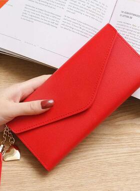 Luxury Designer Women Wallets 2022 rendy Heart-aped Long C