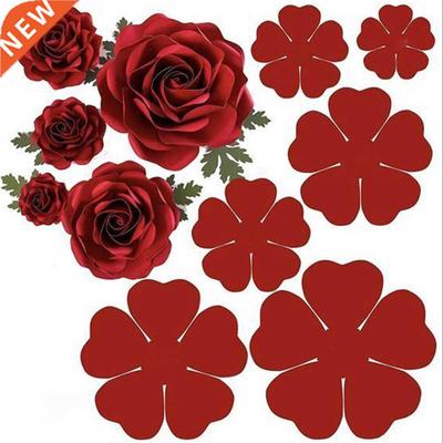 6/pcs New Dies 3D Rose flower Cutting Dies Stencils Scrapboo