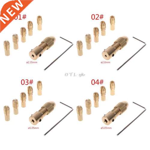 7Pcs/Set 2/2.35/4.05/5.05mm Electric Motor Shaft Mini Chuck