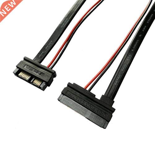 Frist link 6 inches Slimline 13 pin SATA Male to 22 Pin SAT