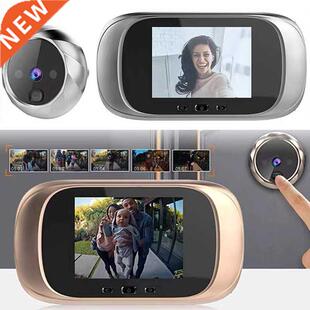 Peephole Door Camera With Color Screen With Electronic Doorb