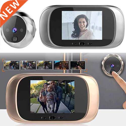Peephole Door Camera With Color Screen With Electronic Doorb