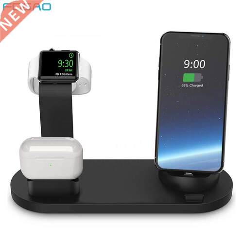 3 in 1 Charging Station Stand -C Charger Holder iPhone 11 p