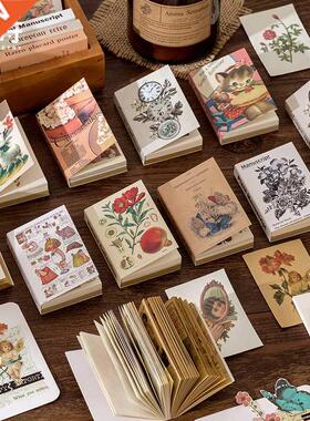 80pcs/lot Memo Pads Sticky Notes Time show paper Junk Journa