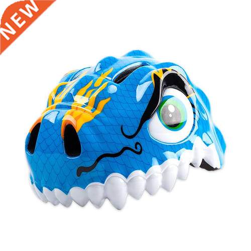 SUNRMOON Chldren's Dnosaur Rdng Helmet Bcycle Scooter