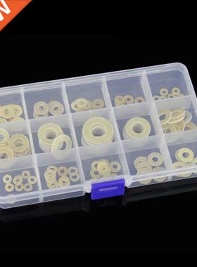 150pcs Bakelite Washer Insulated Flat Washer Mess Kit Electr