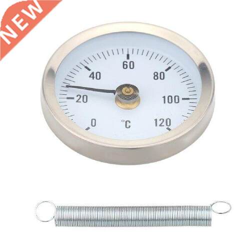 Pipe Clip-On Dial Thermometer Temperature Bimetal Temp