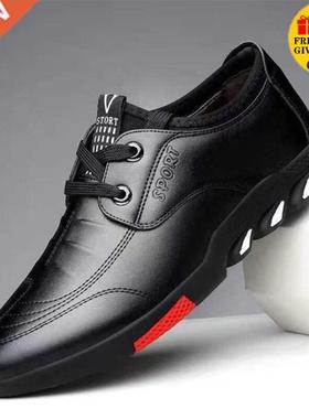 Fashion Men Leathe Shoes Daily Office Sneakes Zaatos Homb