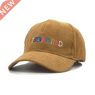 Dad Hat Latest Album Astroworld Cap 100% corduroy Embroidery