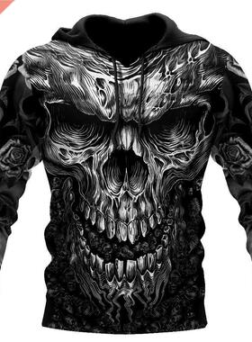 2021New Spring and Autumn Men's Sweatshirt D Printing Haraj