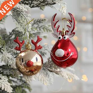 2Pcs Christmas Balls Decoration Noel Boules Ball bolas de
