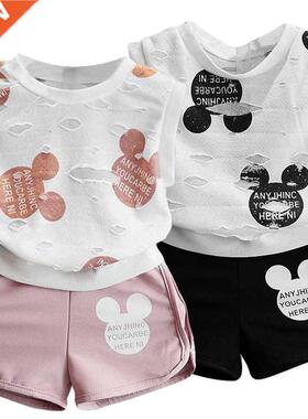 Girls Clothes 2022 Summer Style Boys Baby Girls Clothing Set