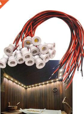 10pcs Waterproof Tiny LED Spot lig 1W12V Spotlig  Lam