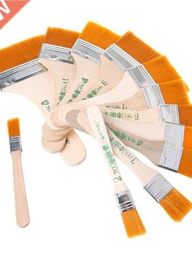 12Pcs Wooden Oil Painting Brush Artist Acrylic Watercolor Pa