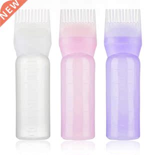 120ml Multicolor Plstic Hir Dye Refillble Bottle pplict