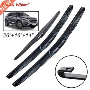 Erick's Wiper Front Rear Wiper Blades Set Hyundai Tucson T