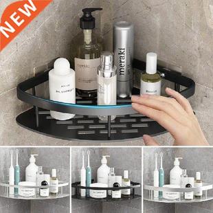 Bathroom Triangle Towel Shower Storage Rack Wall-Mounted