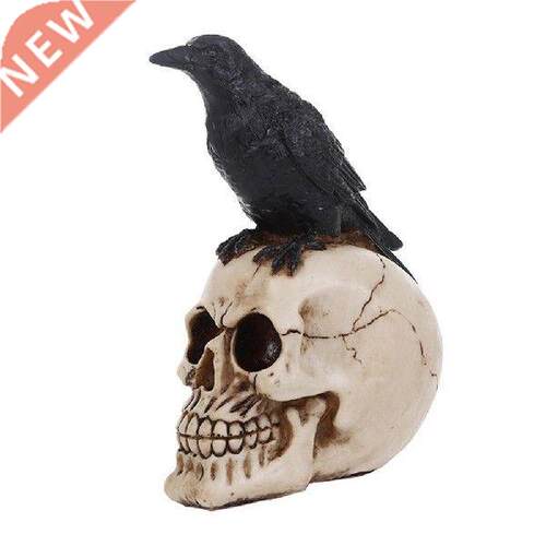 Resin Craft Crow Skull Skull Eagle Statue Skeleton Head