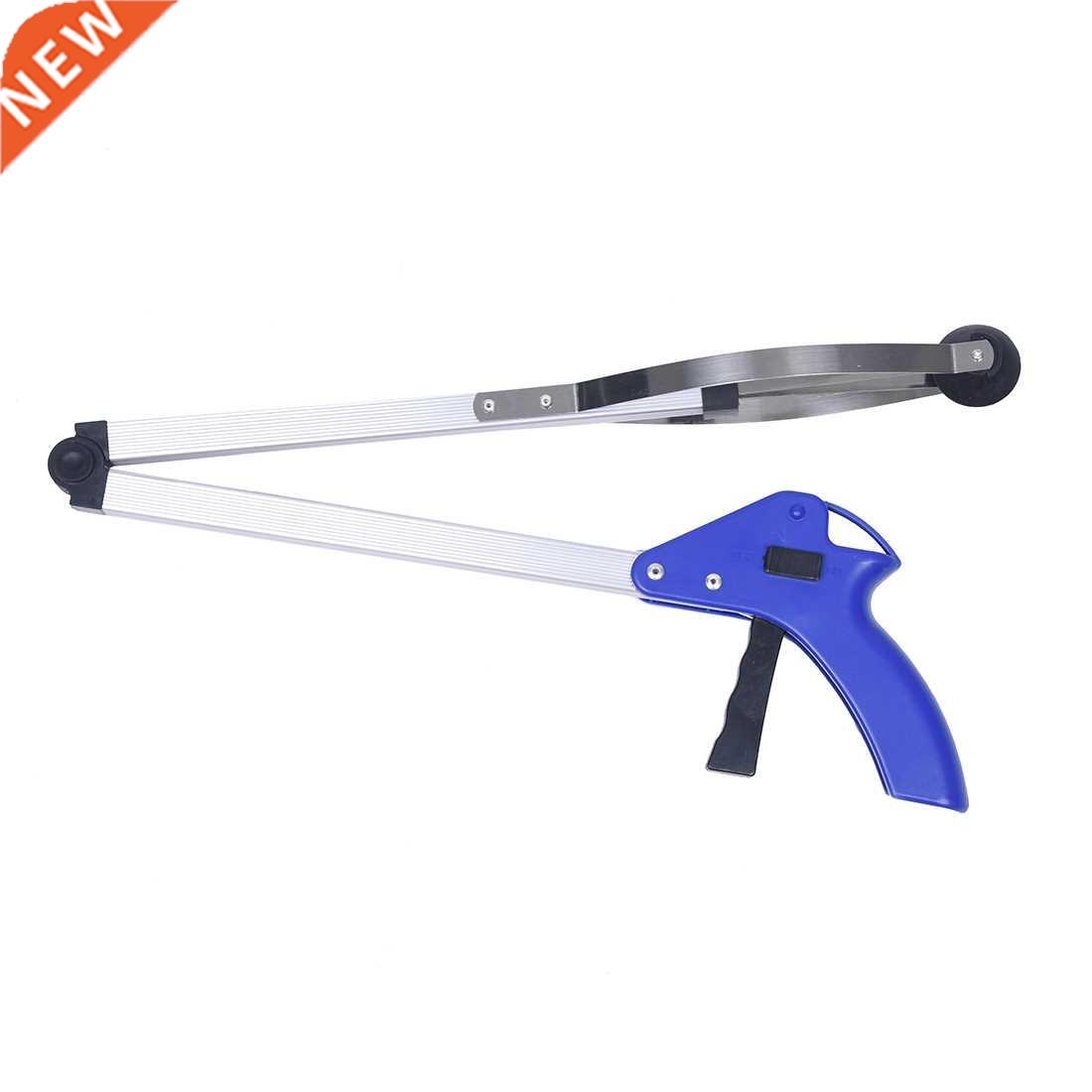 Blue Foldable Pick Up Reaching Claw Long Arm Gripper Helping