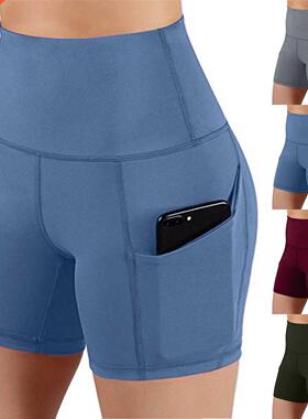 Women High Waist Elasticated Seamless Fitness Leggings紧身裤