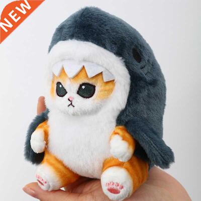 Cute Shark Cat Fried Shrimp Cat Plush Doll Pendant Dolls Bea