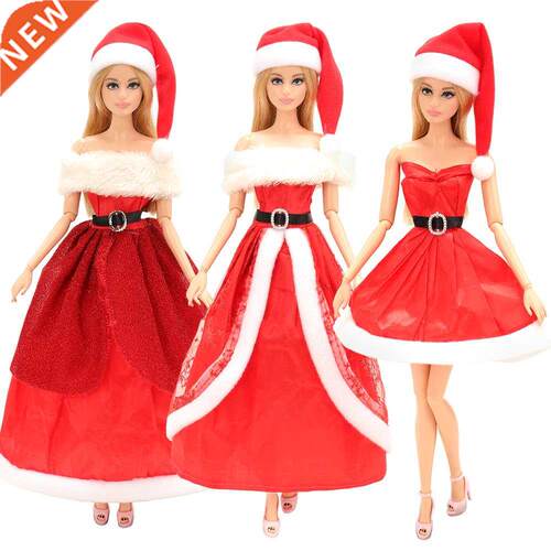 BARWA Faion Handmade  Item/set Kids Toys Christmas Dress
