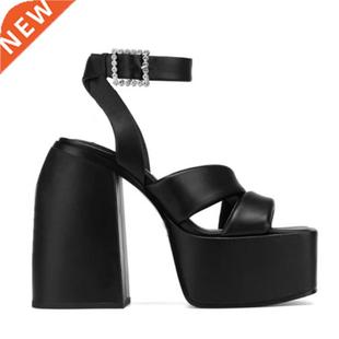 brand high heels shoes women pumps platform female slippers