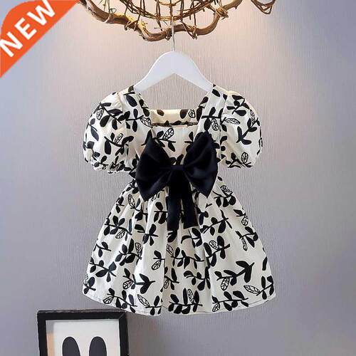 Girls Clothes 2022 New Summer Princess Dresses Flying Sleeve