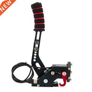 Black 16Bit Racing Games Hand Brake System PC USB SIM Handbr